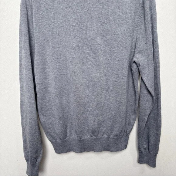 Brooks Brothers Mens Medium Supima Cotton Half Zip Sweater - Picture 12 of 13